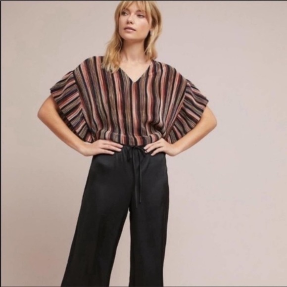 Anthropologie Tops - ANTHRO Vanessa Virginia Bienville Striped Blouse M